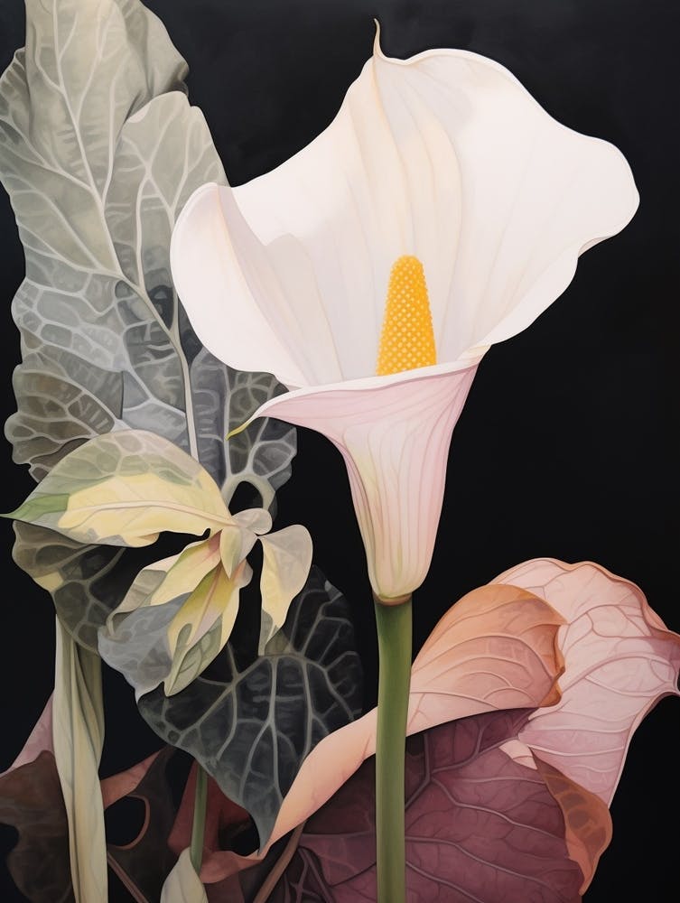 Flower Illustration Calla Lily 2