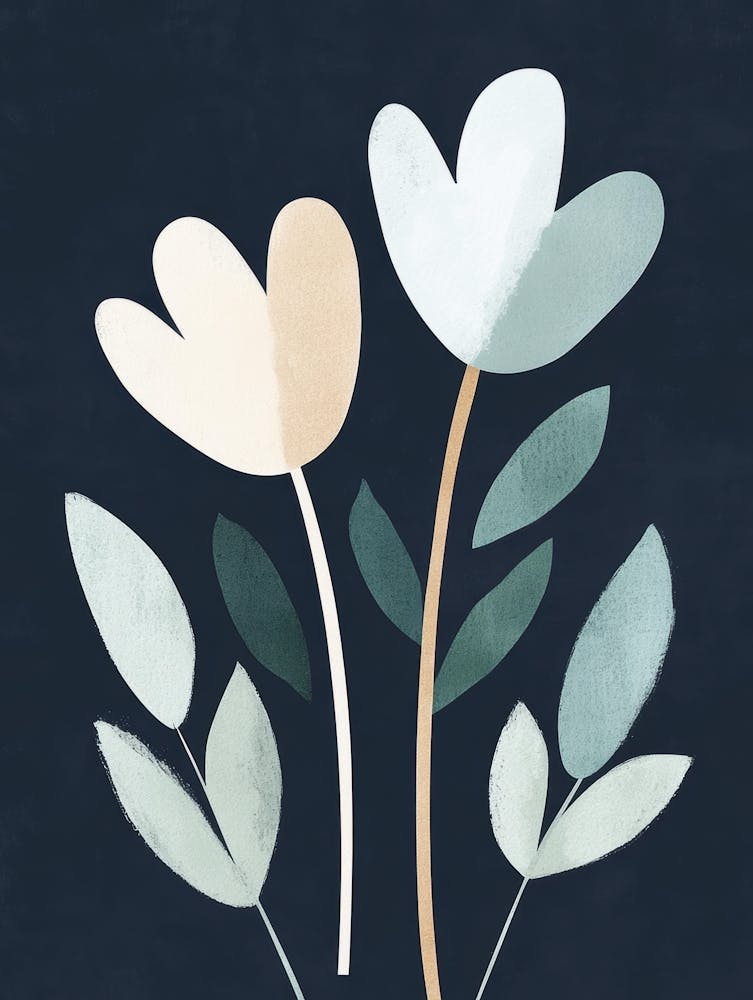 Flowers Ii Canvas Print 1