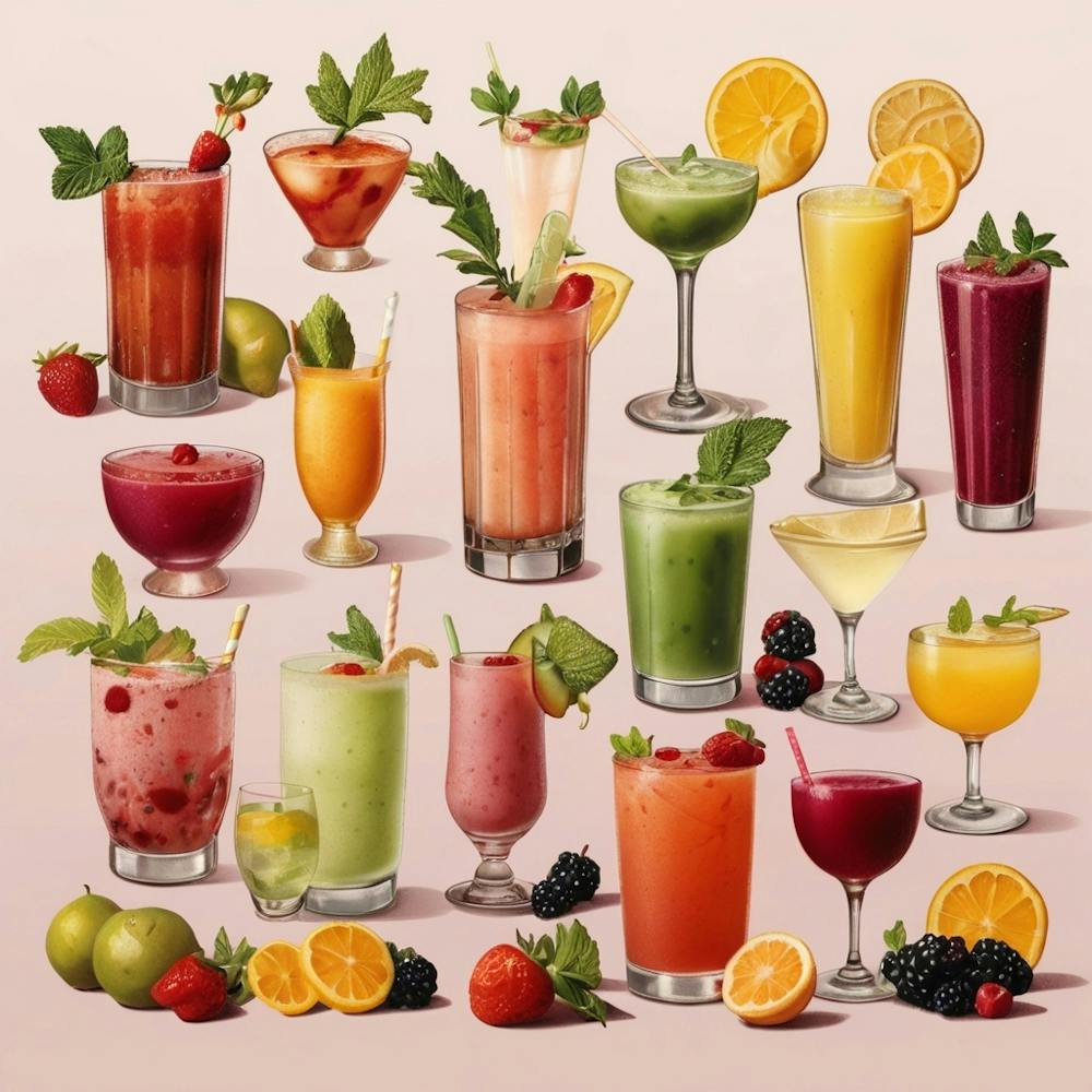 Default Nonalcoholic Cocktails And Smoothies Aesthetic 3