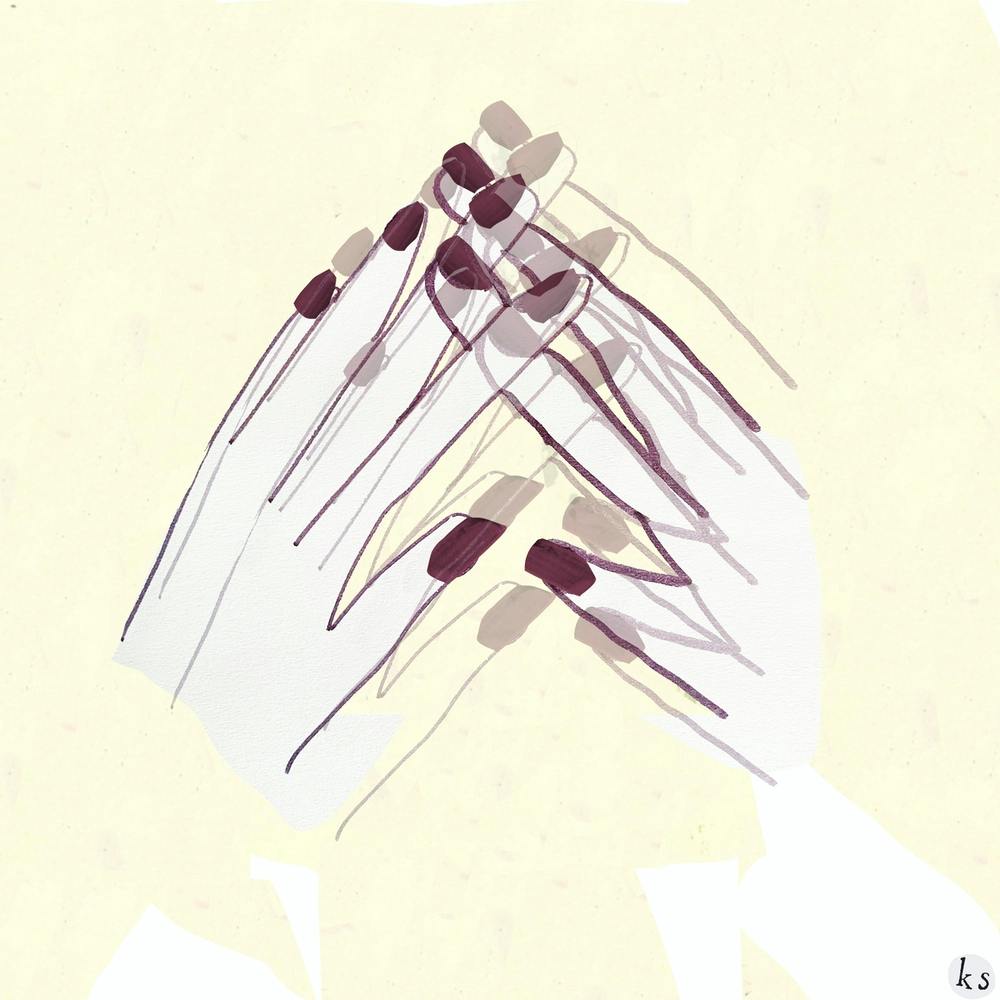 Hands With Many Fingers Drawing