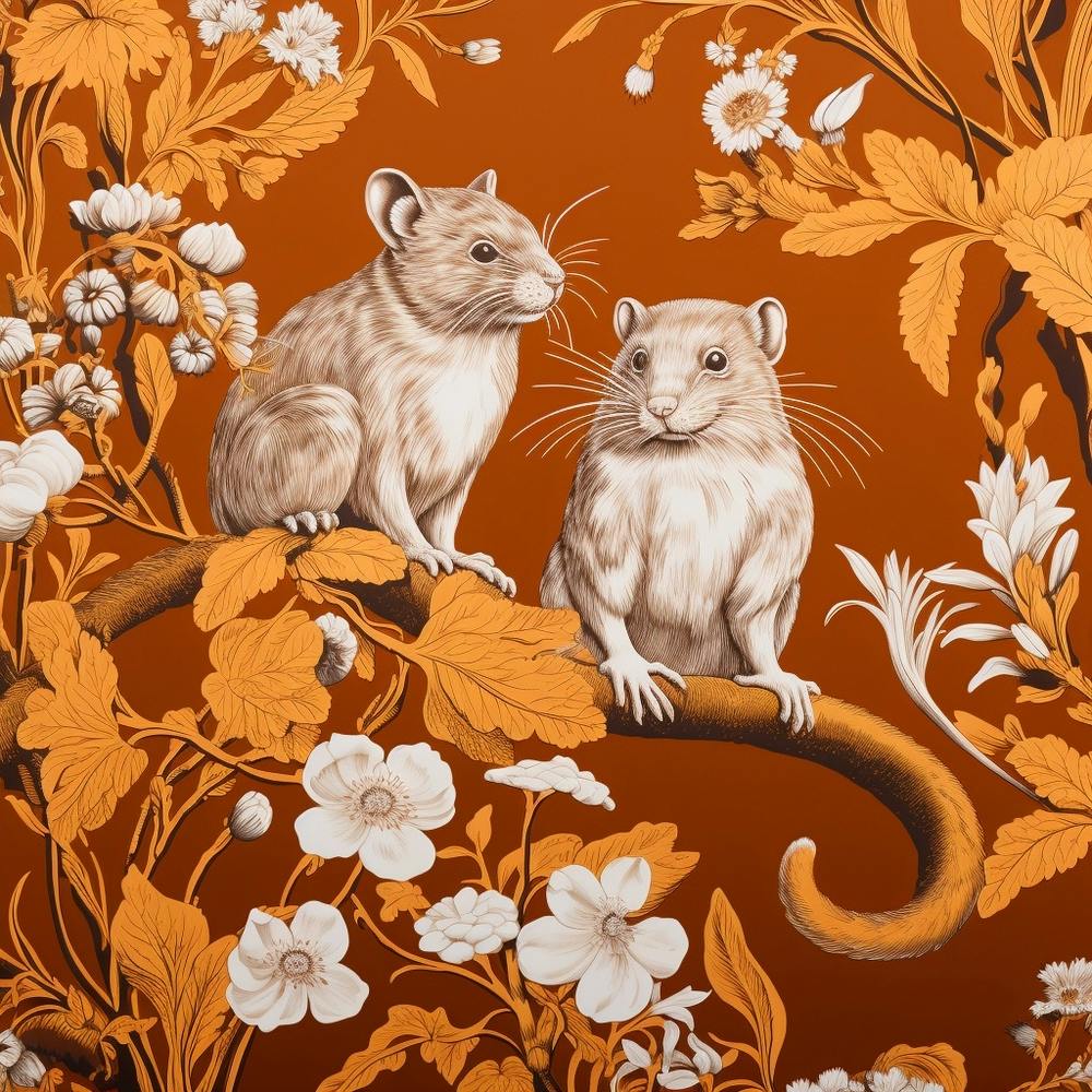 Fall Foliage Mouse Square 1