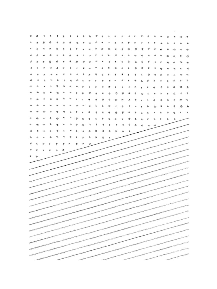 Minimalist Dots and line pattern
