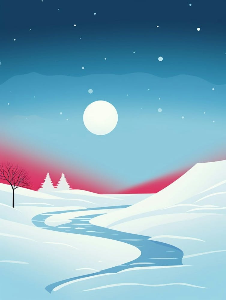 Polar Abstract Minimalist 7