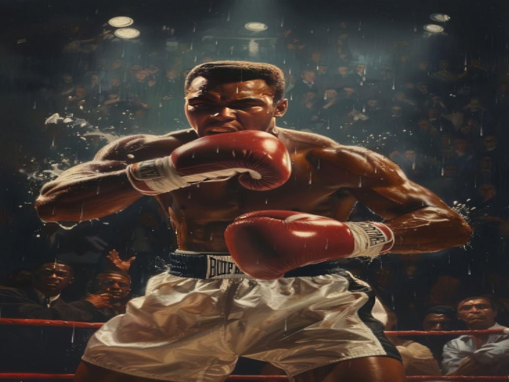 Boxing Poster, Muhammad Ali, Wall Art Decor, Sports Print, Fighting Print, Ali Poster, Famous Poster, Gift For Him, America Poster