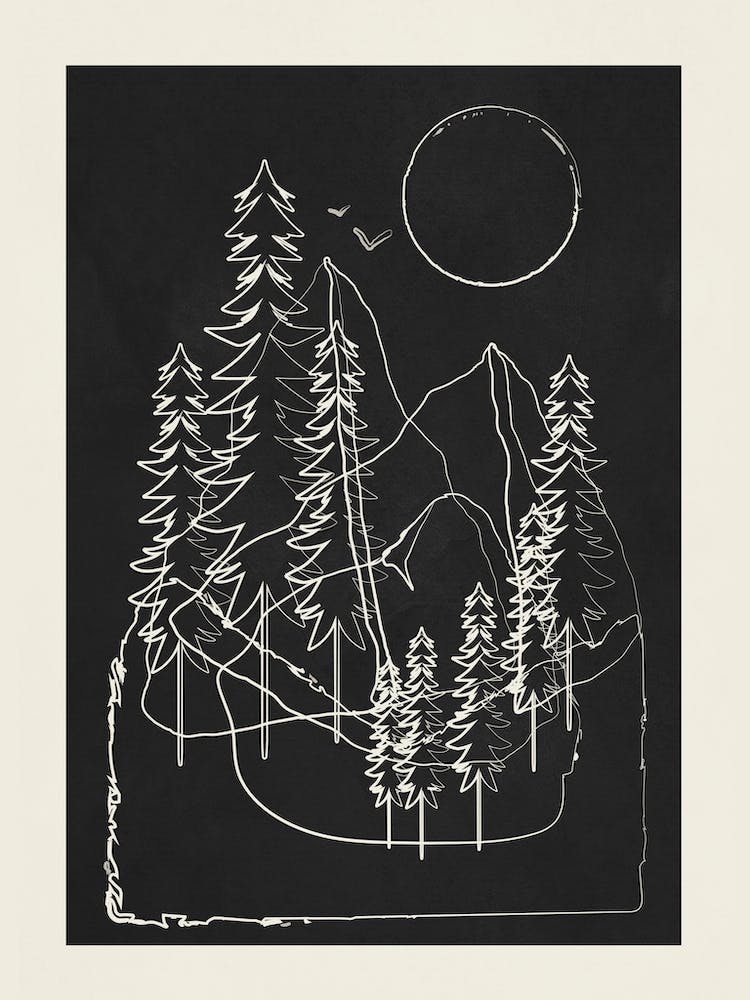 Minimalist Mountains 1