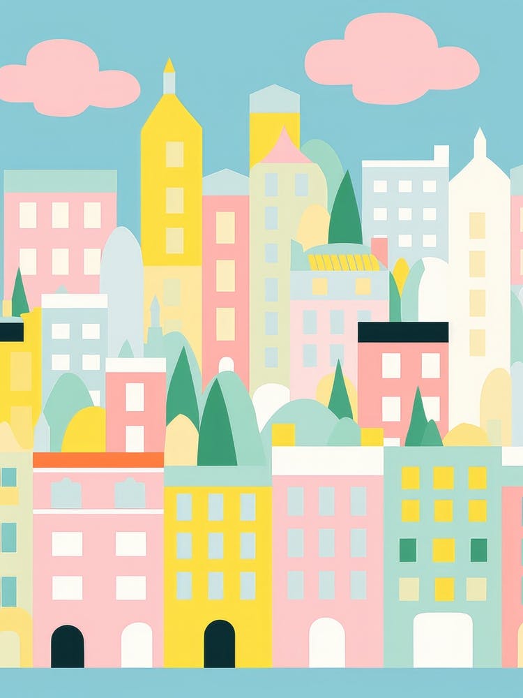 London, England Colourful View 1