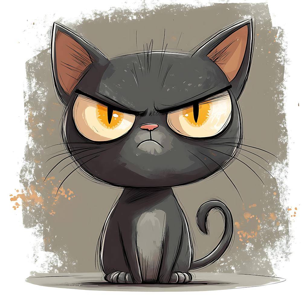 Angry Cat 23