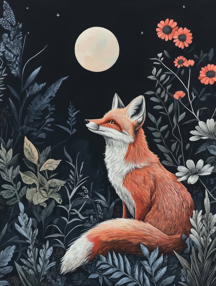 Fox In The Night