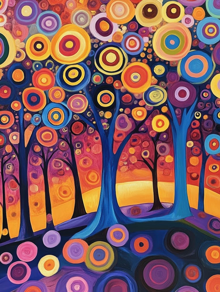 Arbres colorés 28