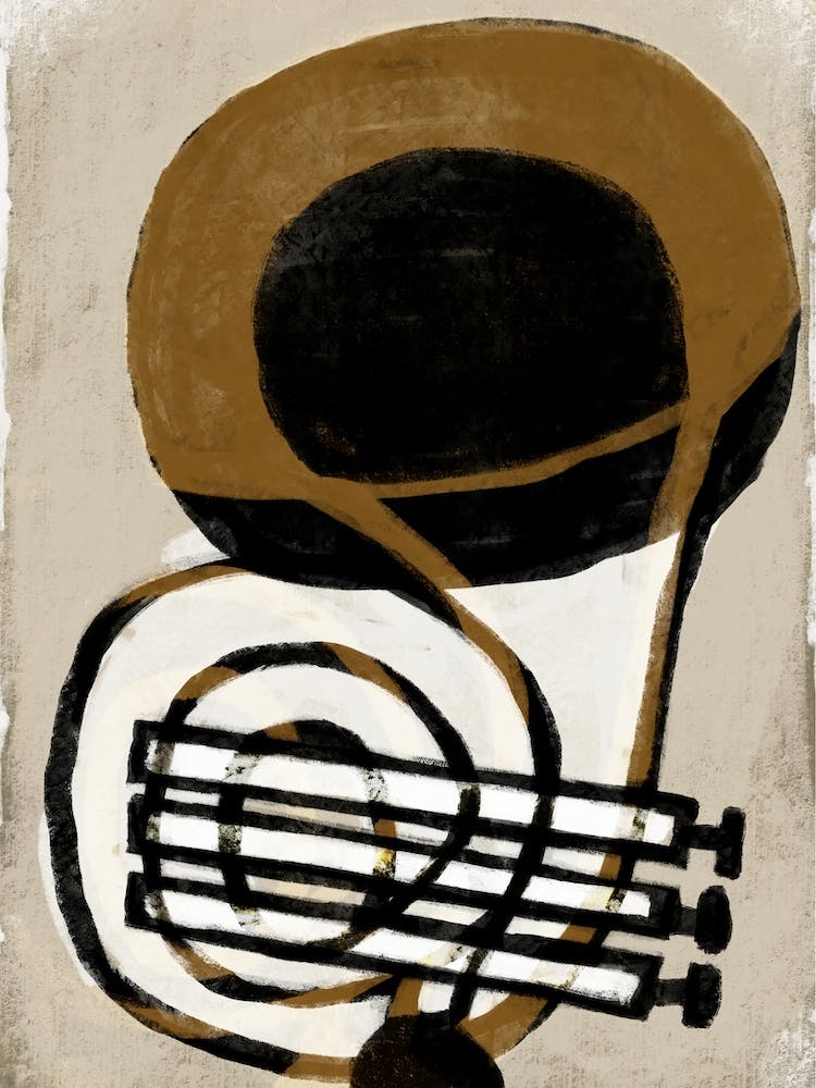 Abstract Trumpet Instrument For A New Music