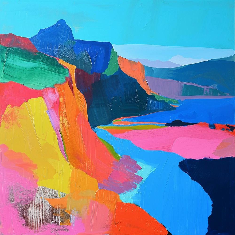 Abstract Travel Collection Patagonia Argentina Chile 1