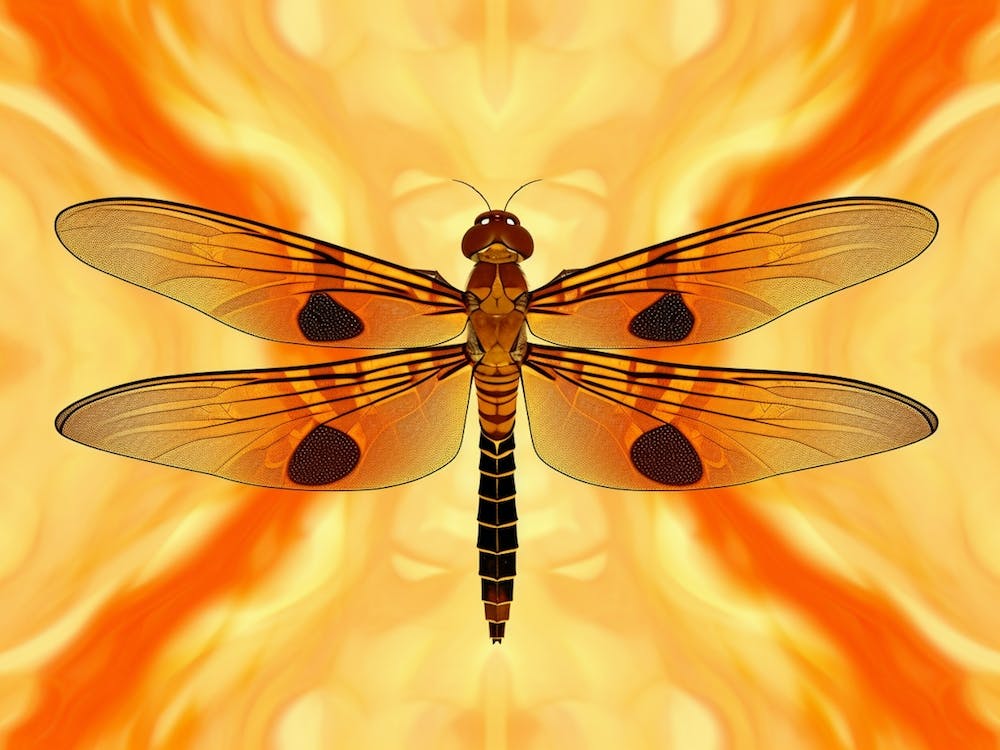 Dragonfly Halloween Pennat Celithemis 2