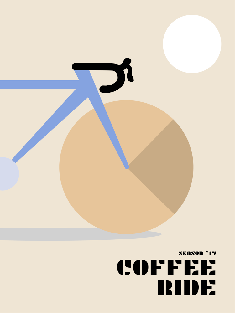 Coffee Ride I - Lightblue