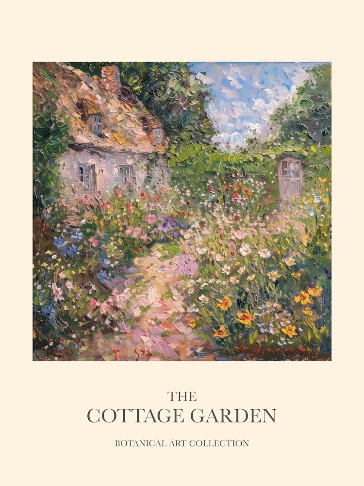 Nature Cottage Garden Poster 8