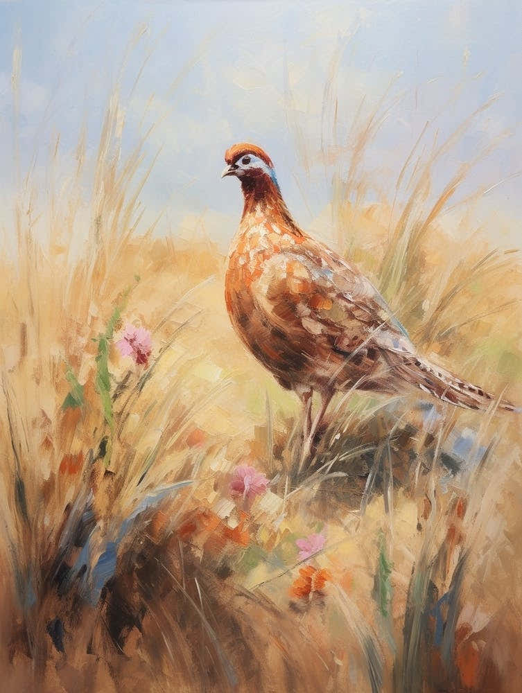 Bird Painting Pheasant 2