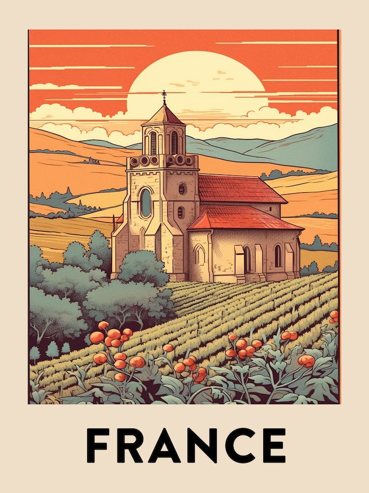 Vintage Travel Poster France 9