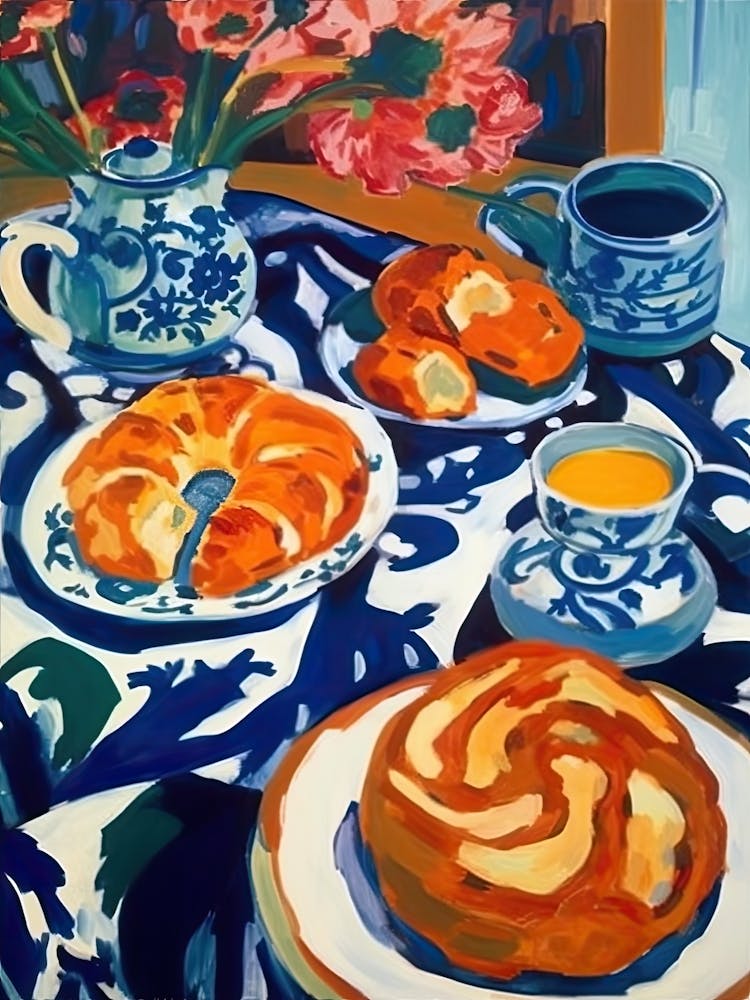 Pumpkin Roll Painting 1