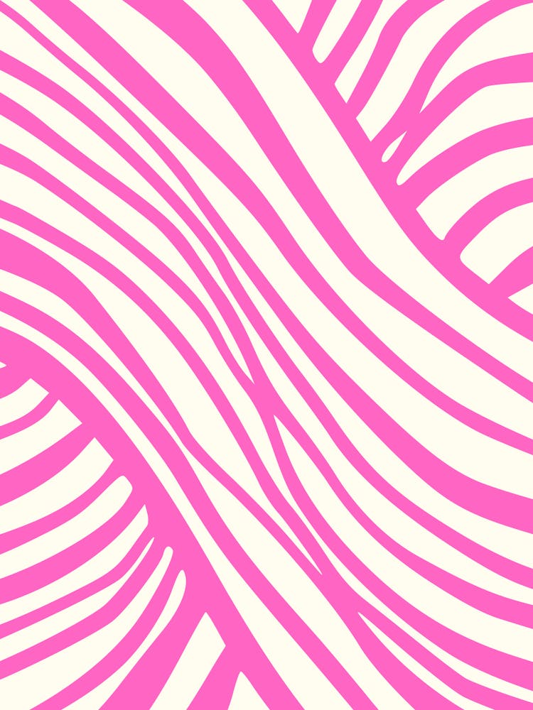 Pink Zebra Stripes