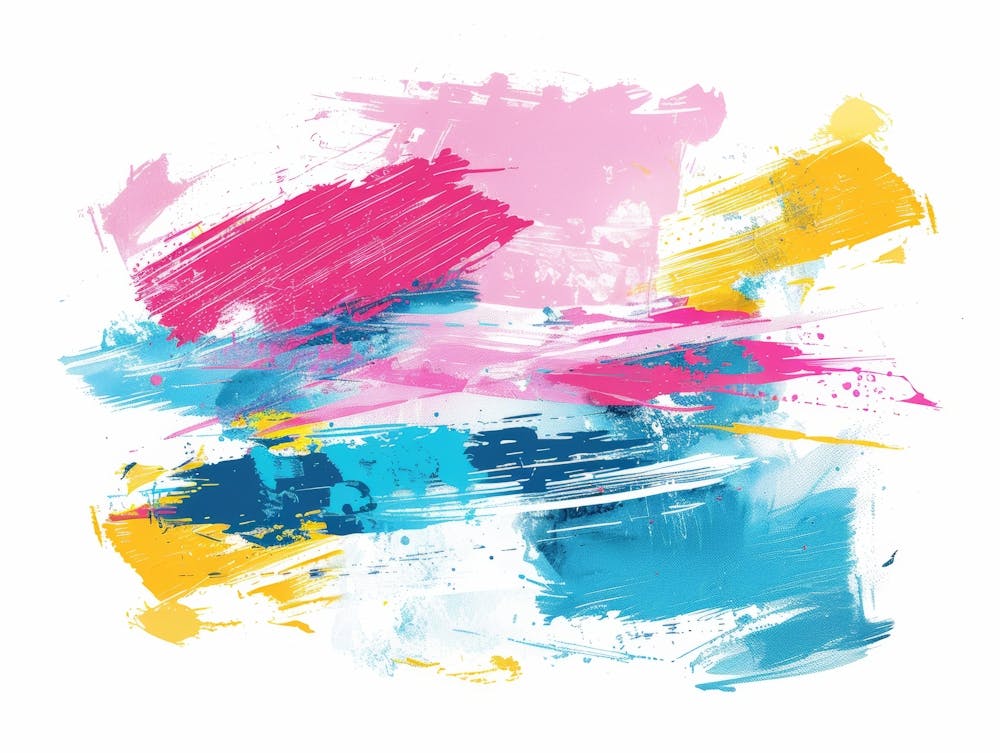 Abstract Brush Strokes 48