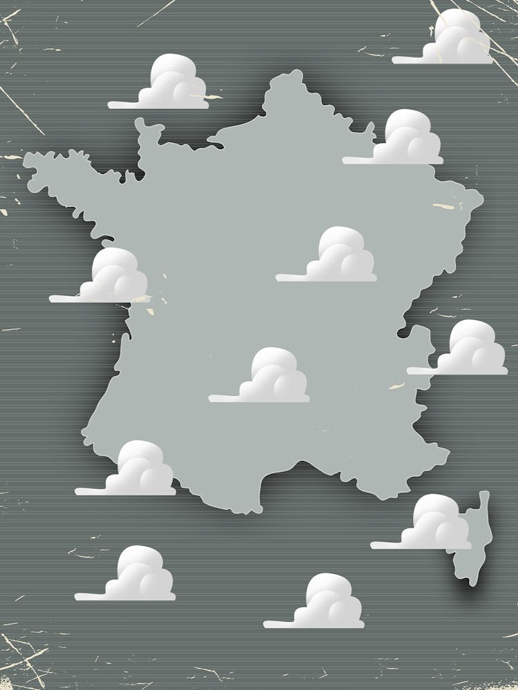 France weather map