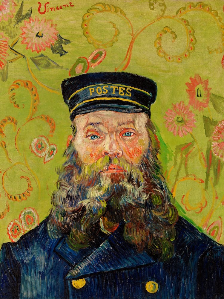 Portrait Of Joseph Roulin, Vincent Van Gogh