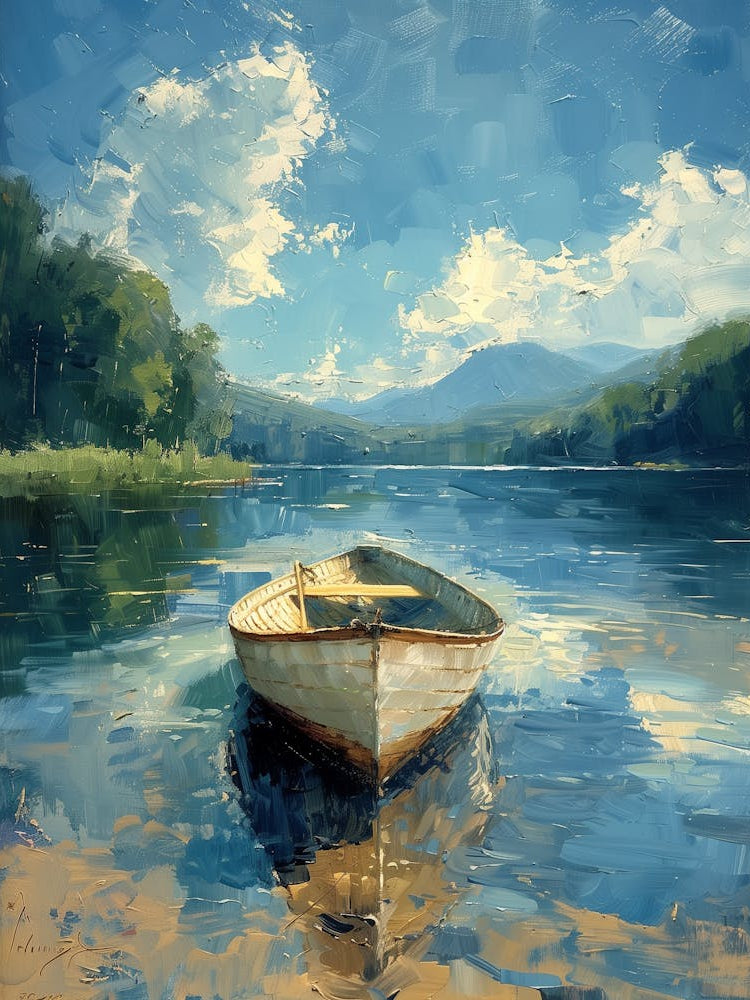 Boat On The Lake
