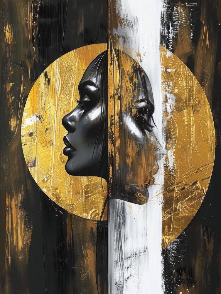 Gold And Black 72