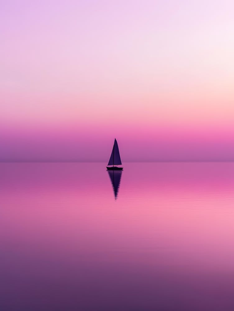 Sailboat At Sunset 43
