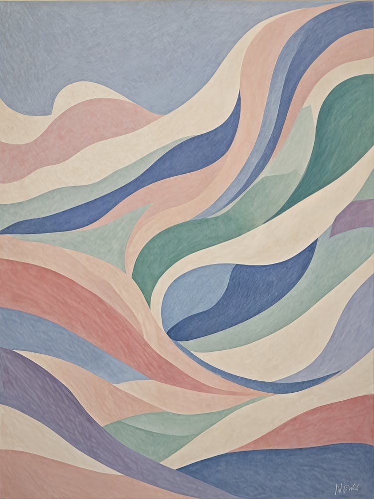 Pastel Waves no1