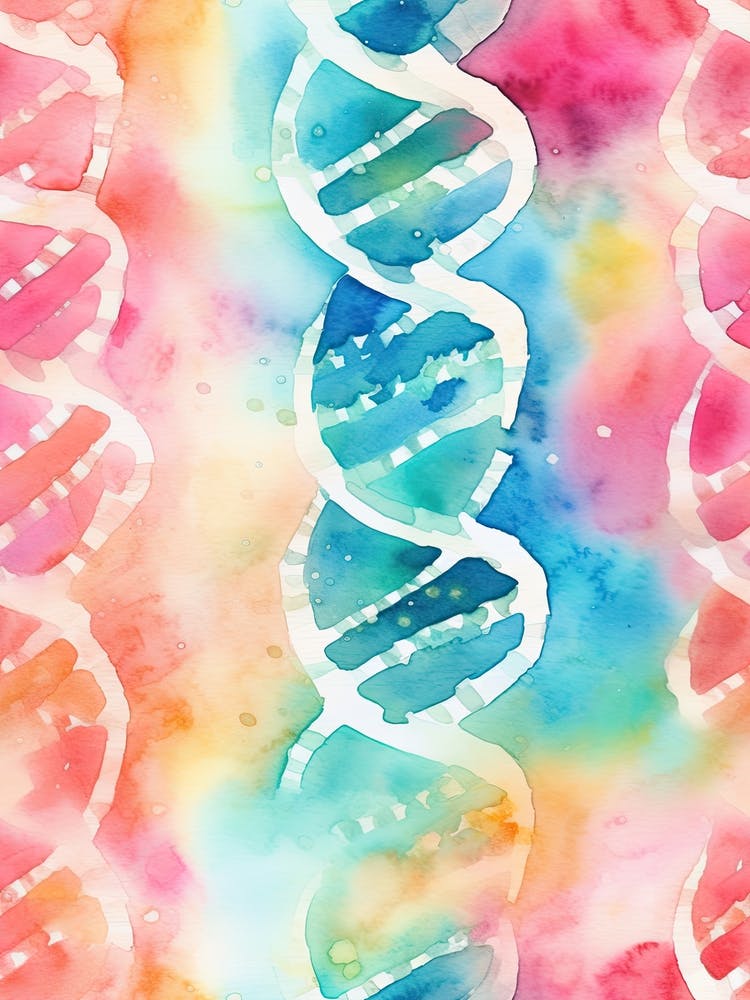 Watercolour Dna 7