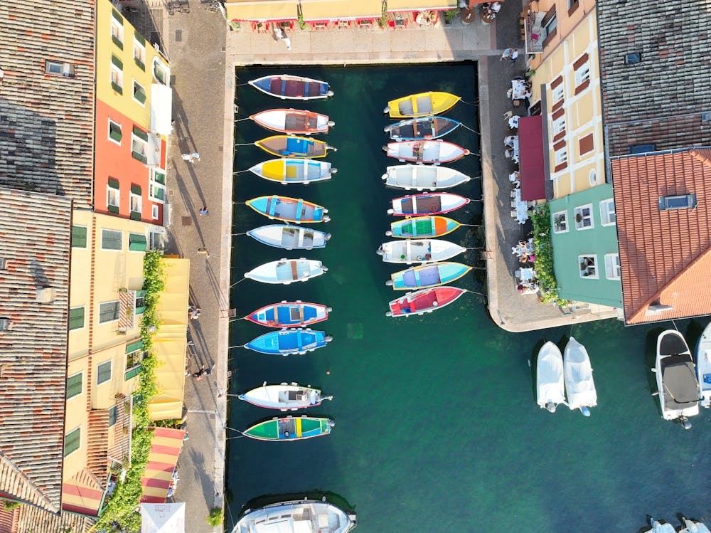 Bateaux à Castelletto, Lake Garda