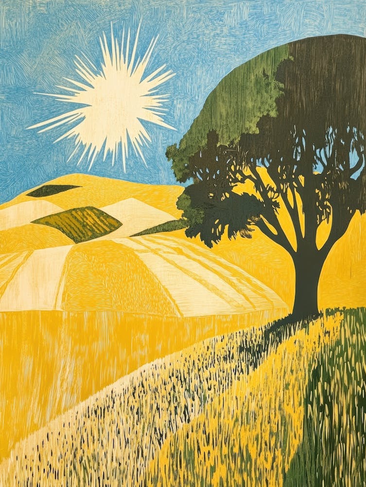 Tree In A Field