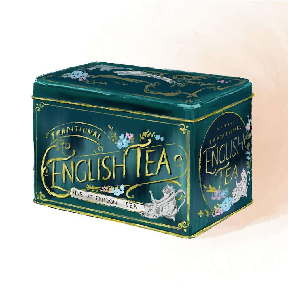 English Tea Tin