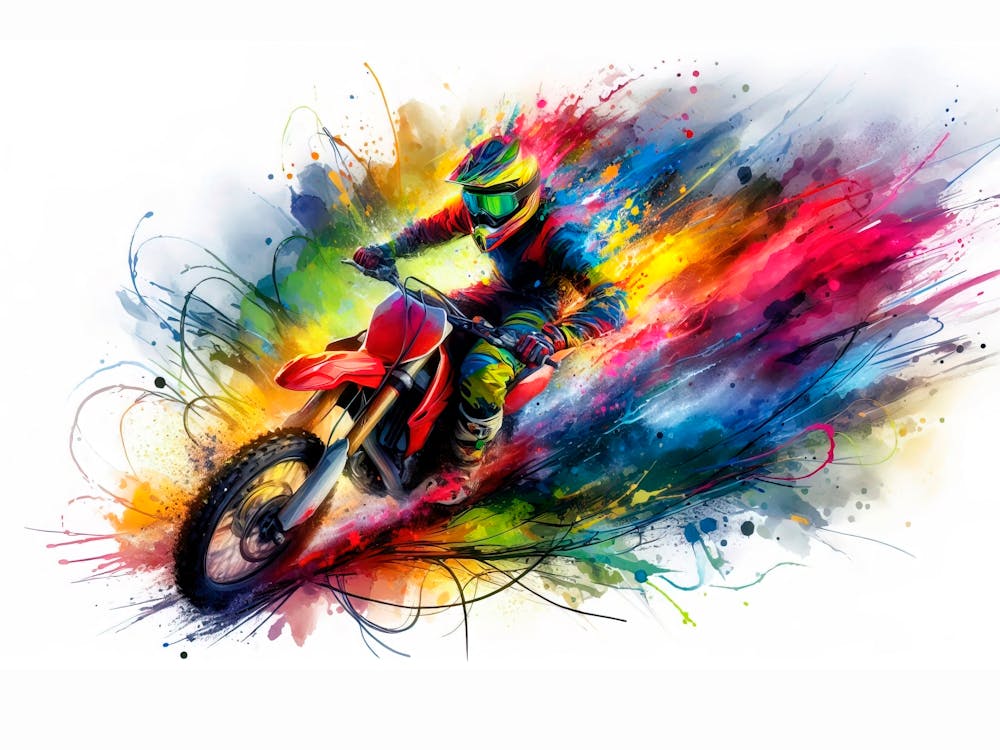Motocross Rider 19