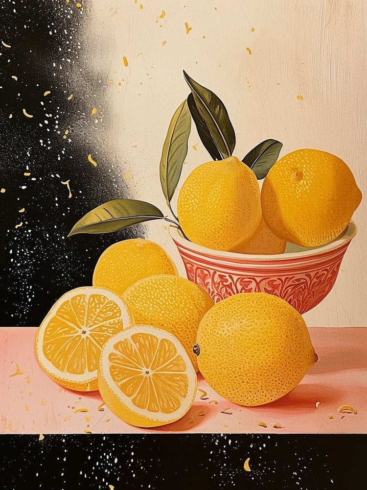 Art Deco Lemons 2