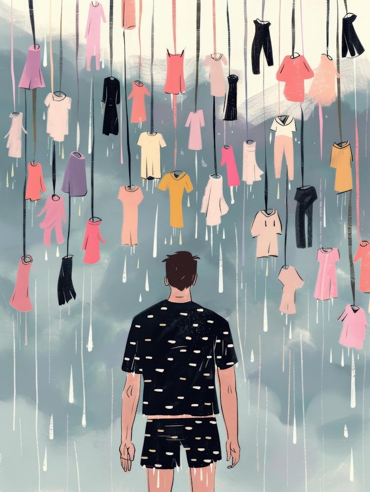 Man In The Rain