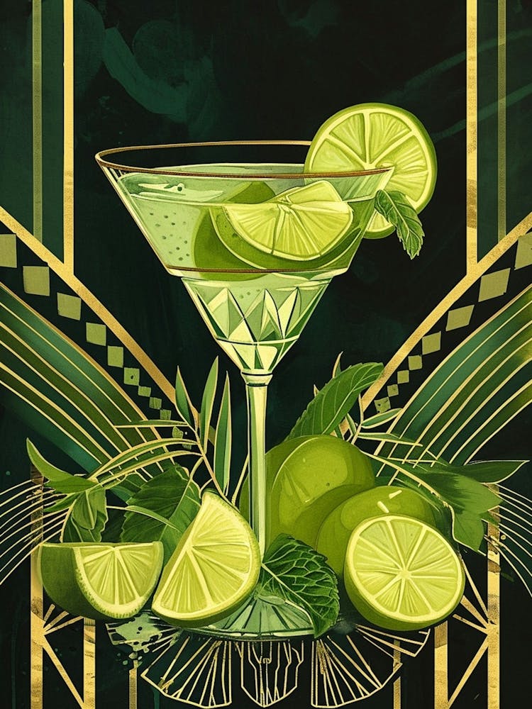 Art Deco Caipirinha 3