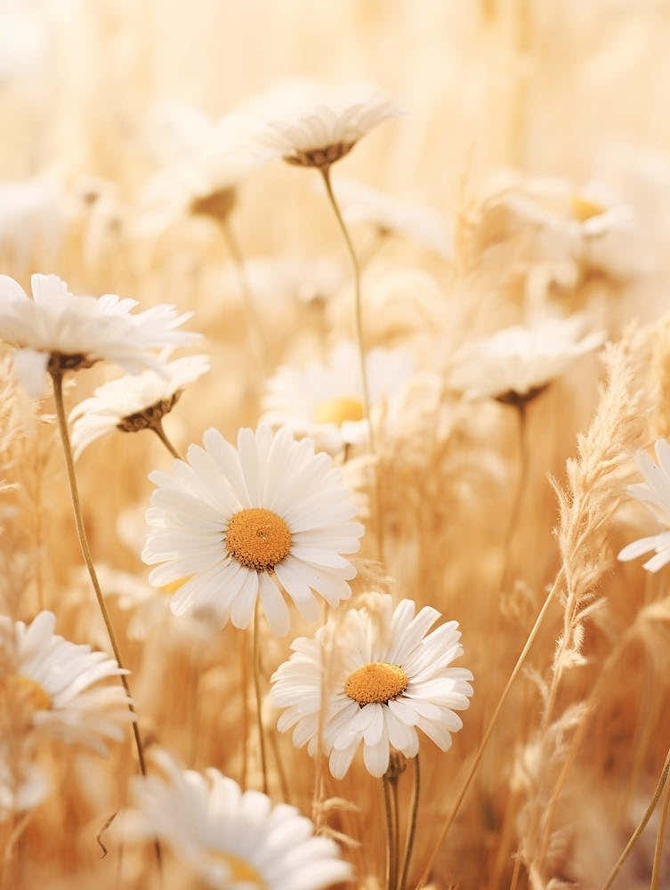 Boho Dried Flowers Oxeye Daisy 2