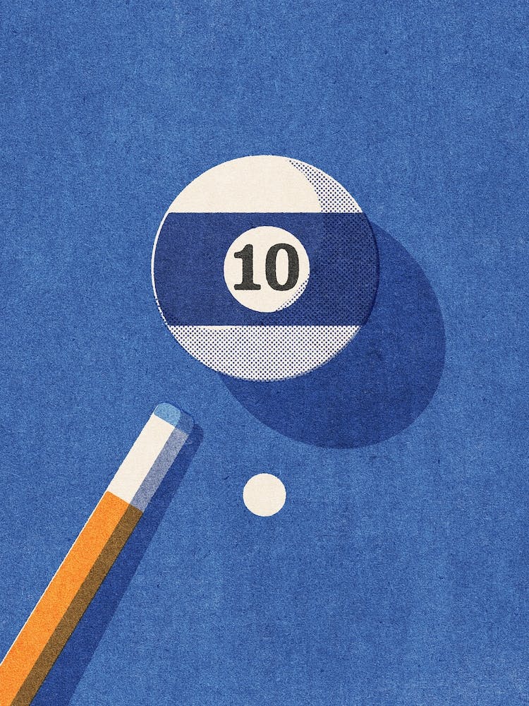 BALLS Billiards - ball 10