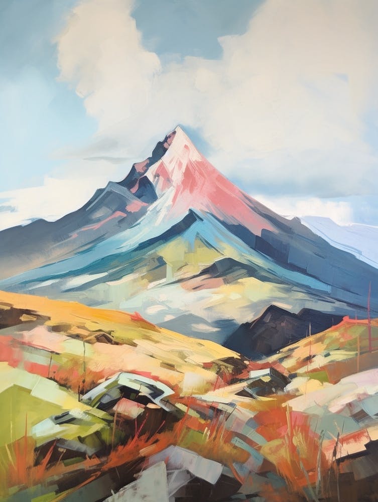 Beinn Bheoil Scotland 1 Mountain Painting