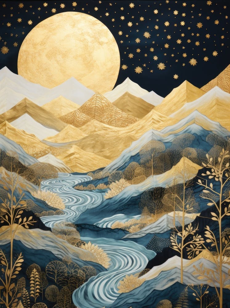 Moonlight Over The Mountains 2