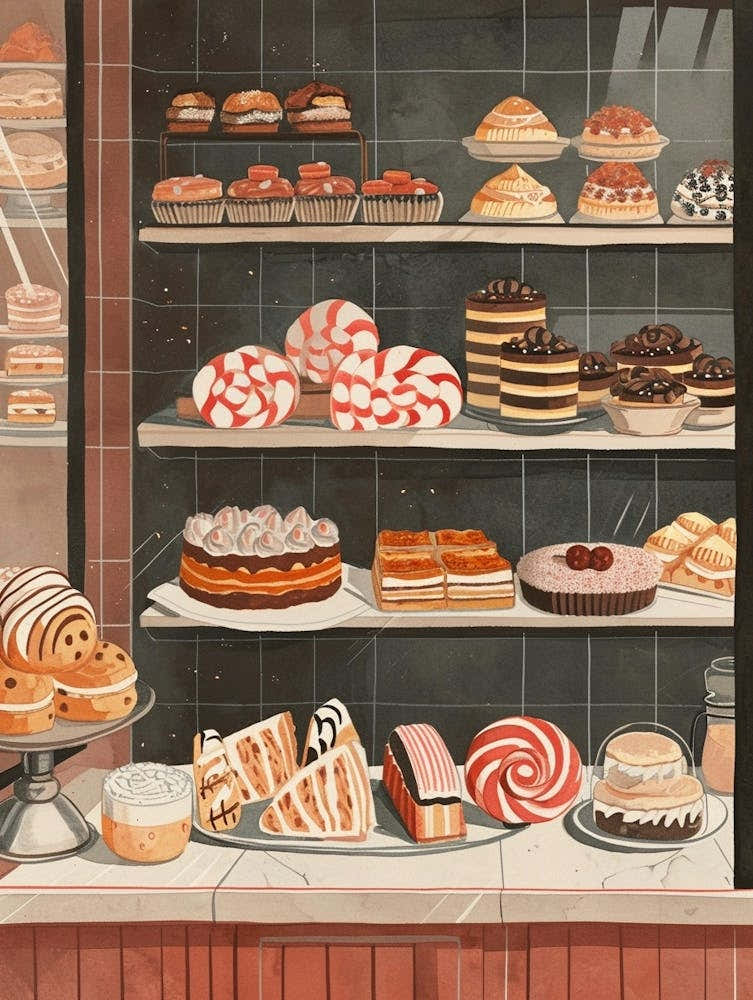 Pastry Shop Window