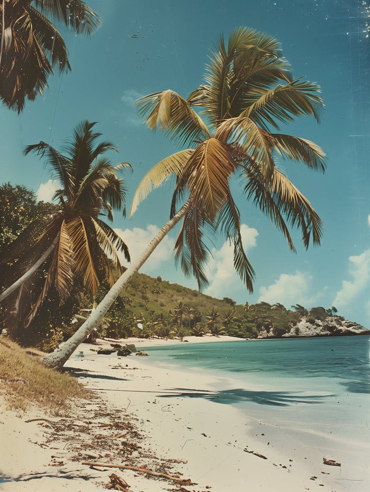 Palm Trees On The Beach III