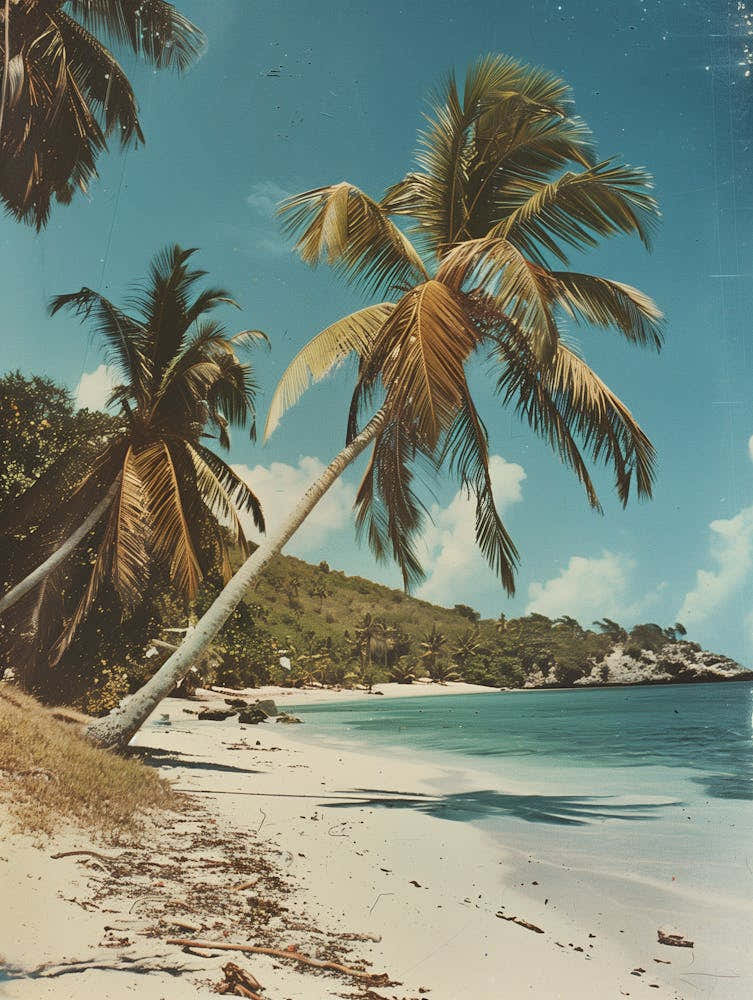 Palm Trees On The Beach III