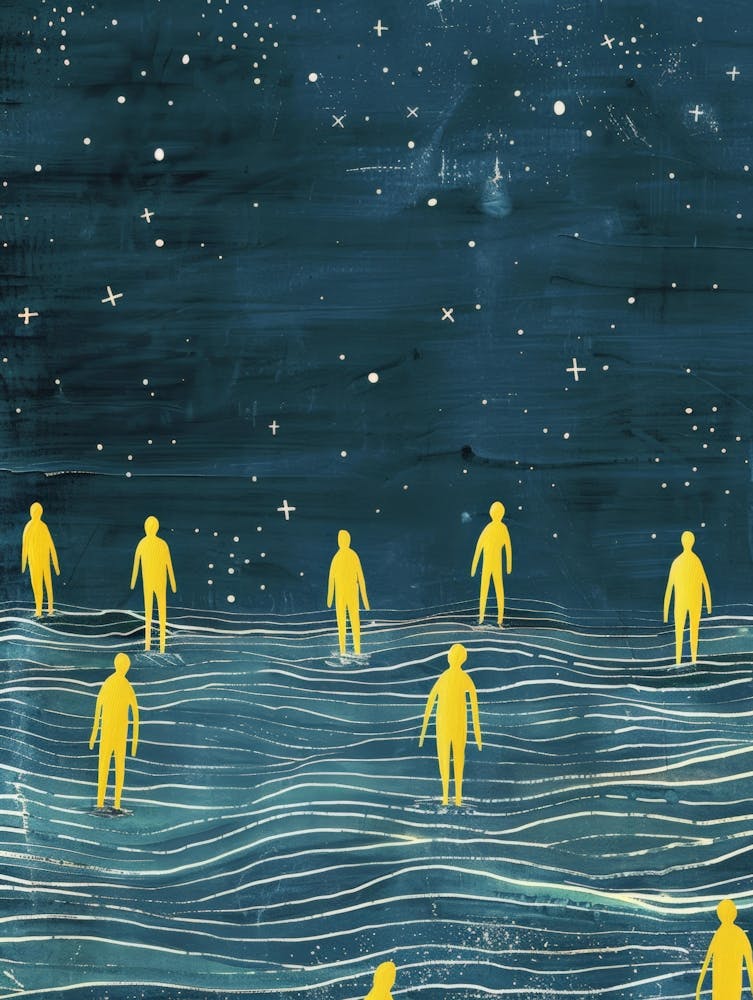 Menschen Im Wasser 2