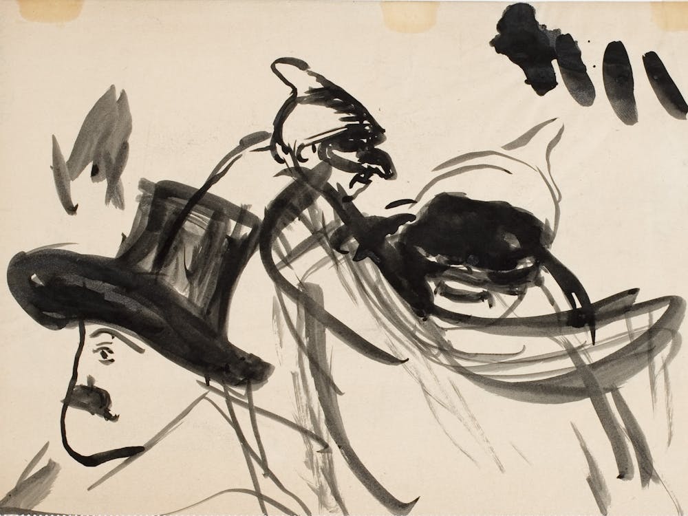 Kolme Herraa, By Magnus Enckell