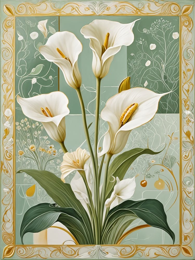 Burst Of Calla Lilies