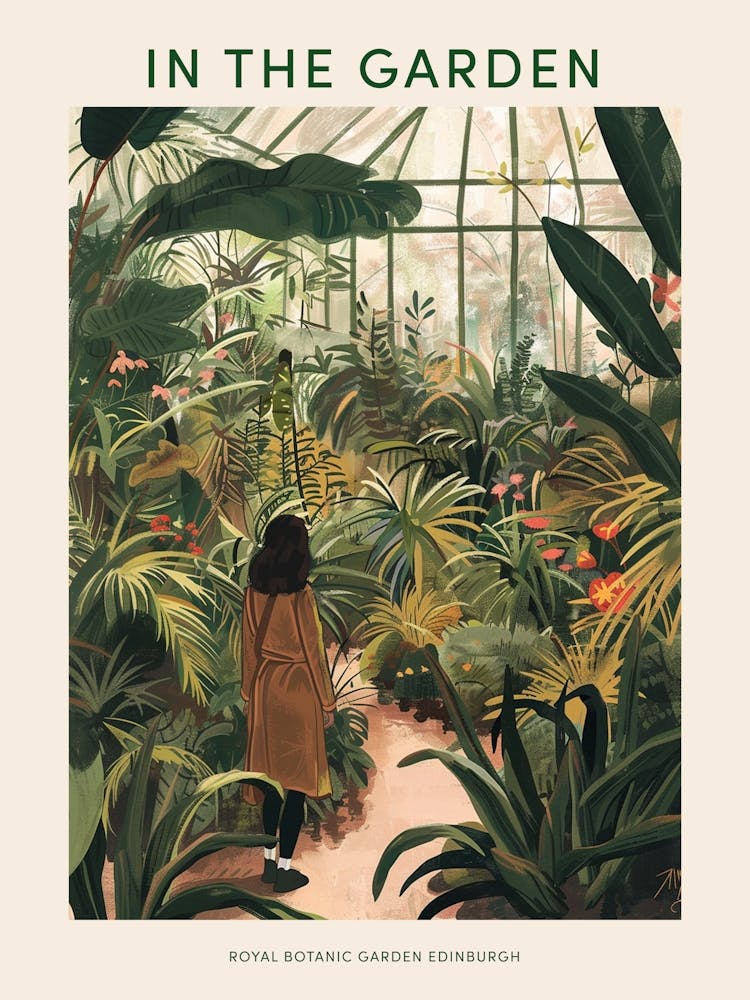 In The Garden Poster Royal Botanic Garden Edinburgh United Kingdom 8