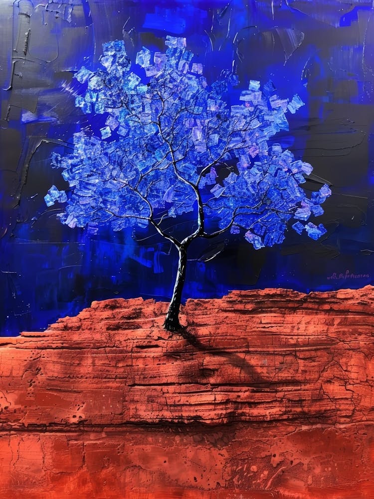 Blue Tree 3