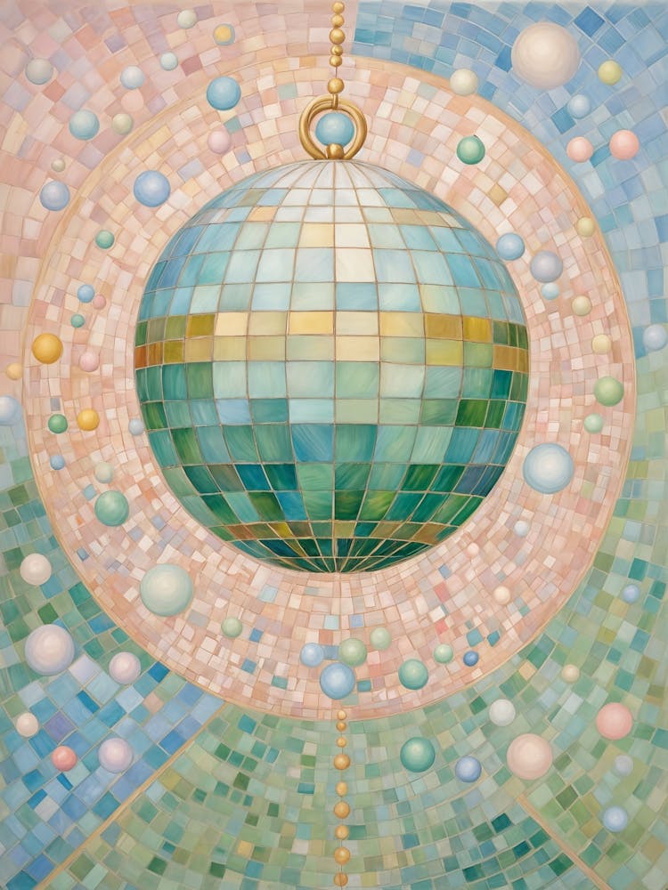 Pastel Disco Ball